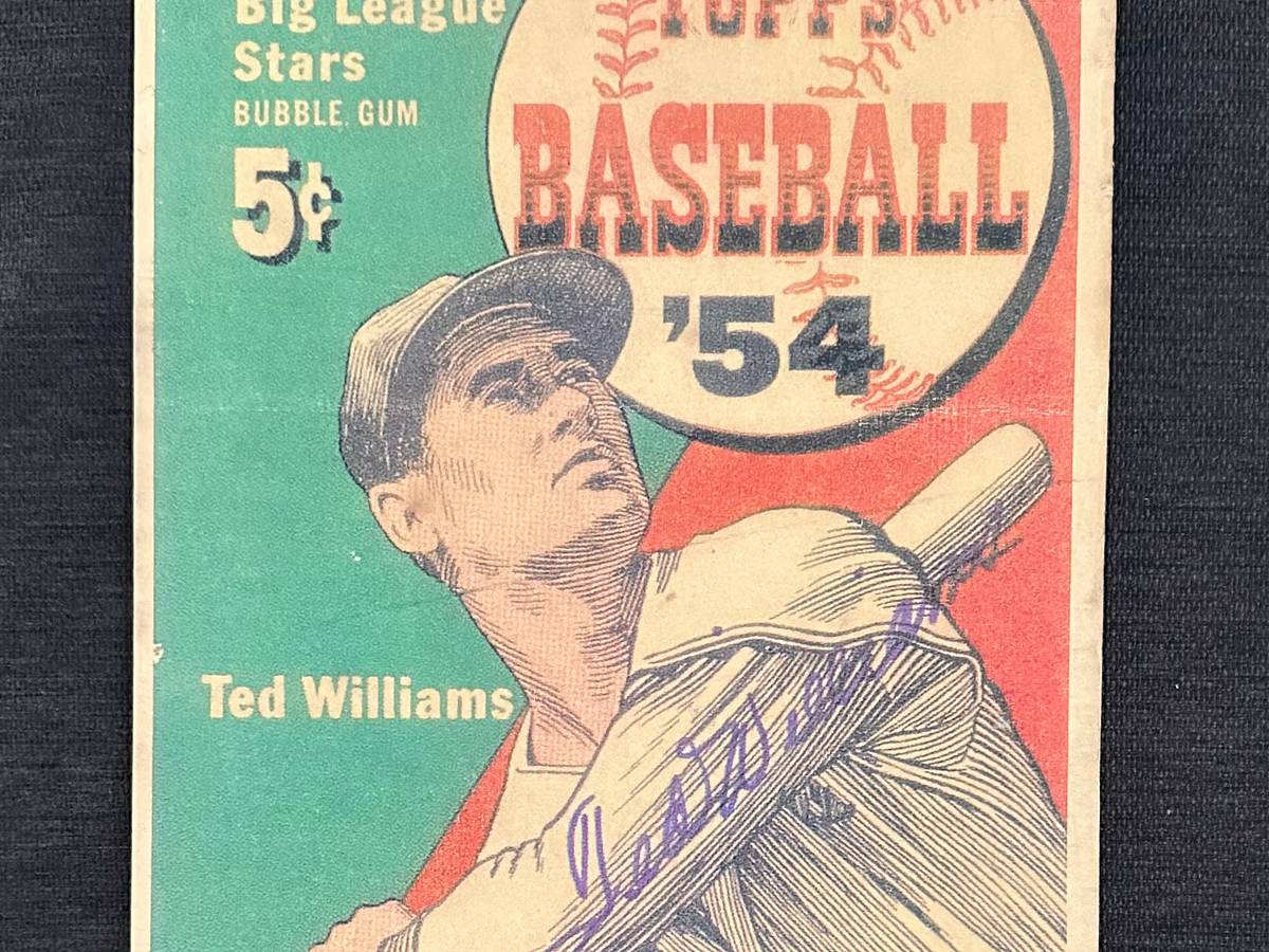 ■□てぃーも □■ The Rare 1954 Topps Ted Williams 