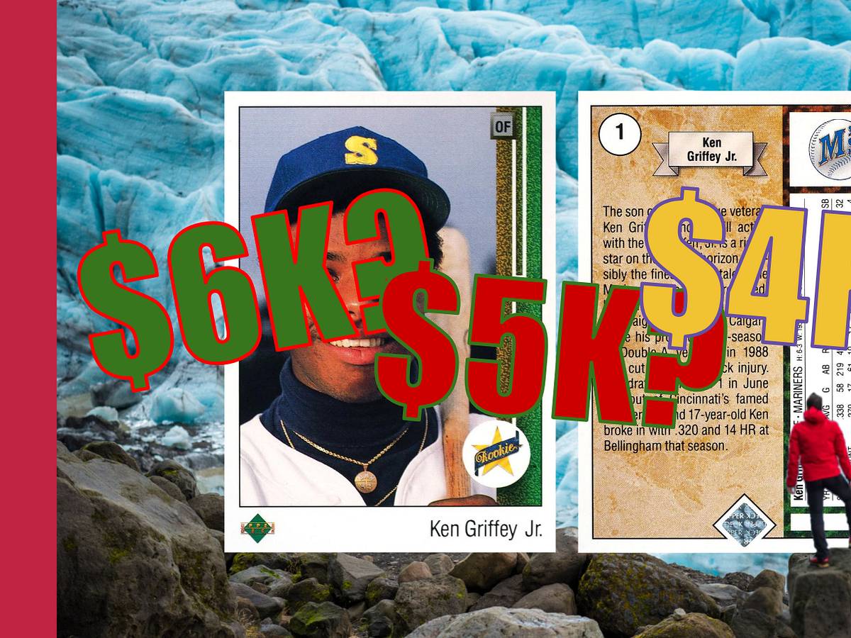 Is the 1989 Upper Deck Ken Griffey Jr. RC finally cooling off?
