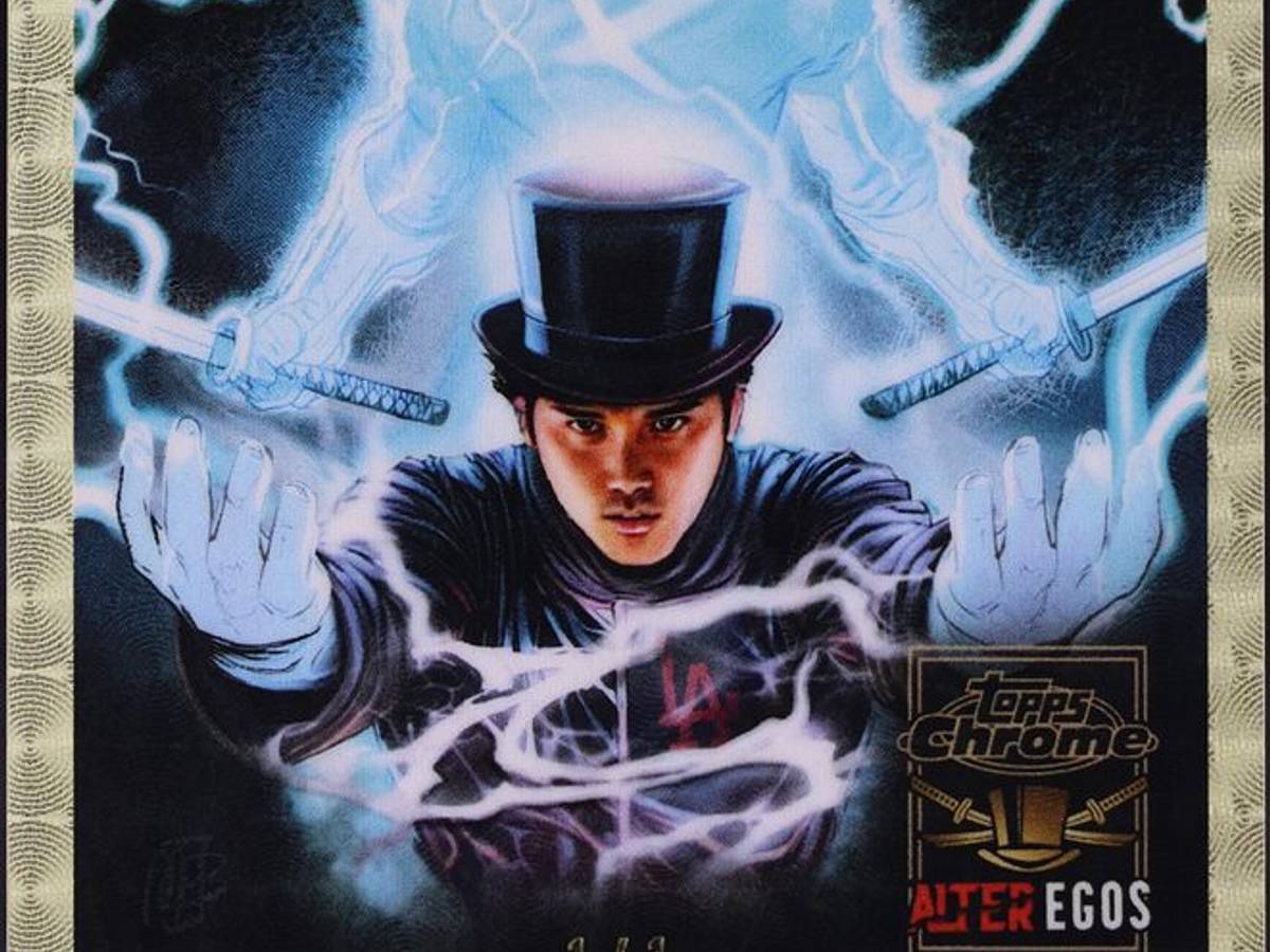 Cheers 様限定　SHOHEI Shohei Ohtani Topps Chrome Alter Ego Sets Record With SuperFractor