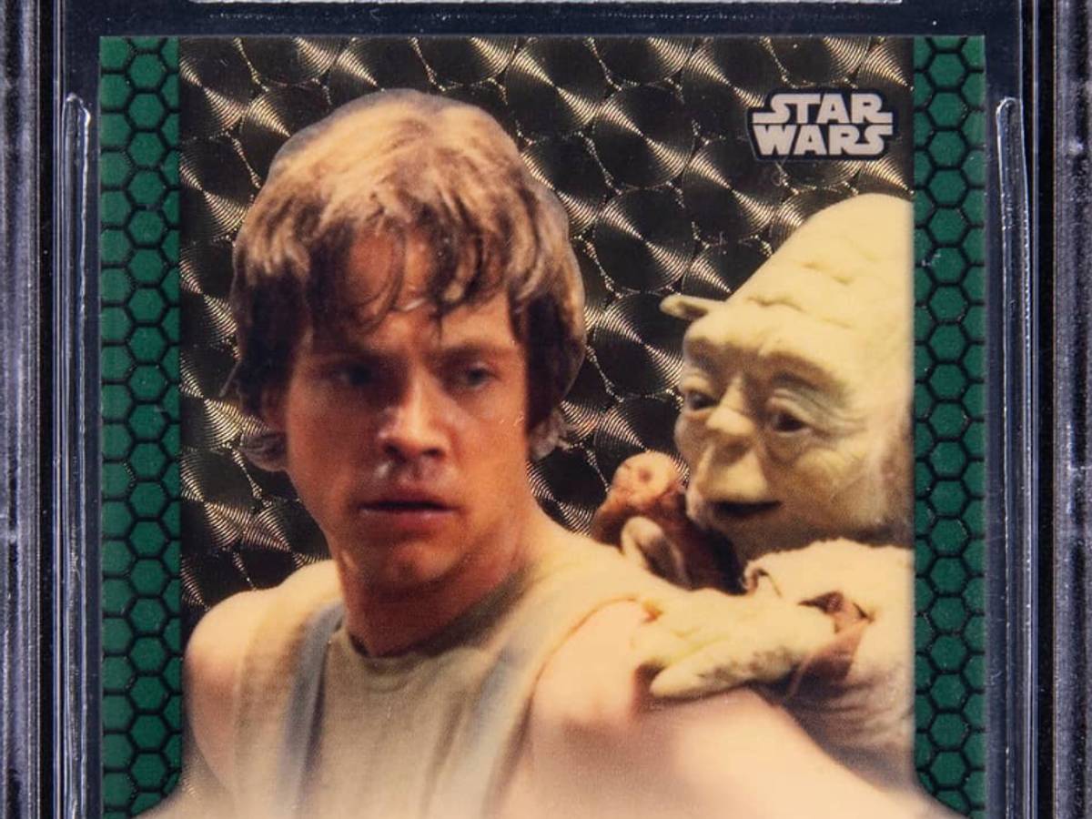 god rare dbz cards 2025 Topps Star Wars Chrome Hobby Box