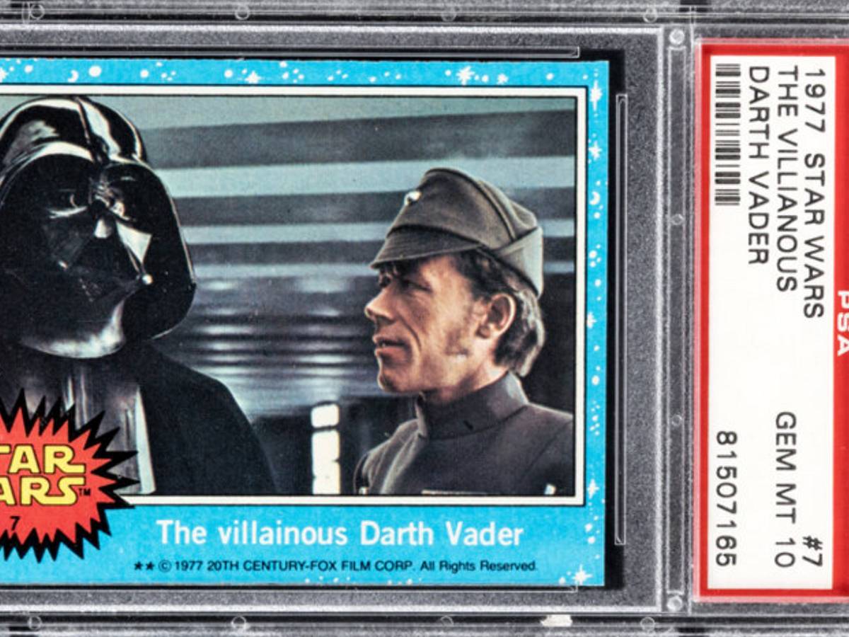 1977 Darth Vader PSA 10 is Rewriting the Record Books