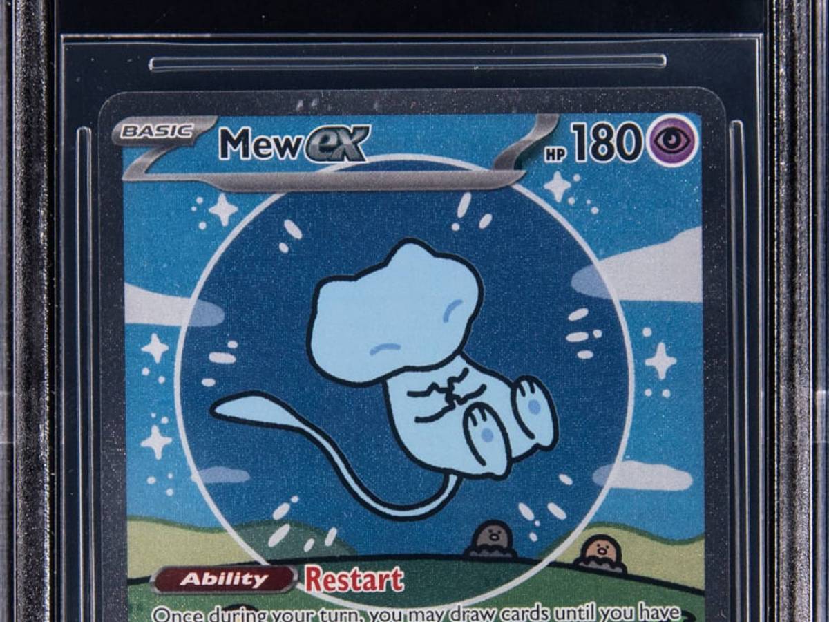Incredibly Rare Bubble Mew has Record-Shattering Pokmon Sale