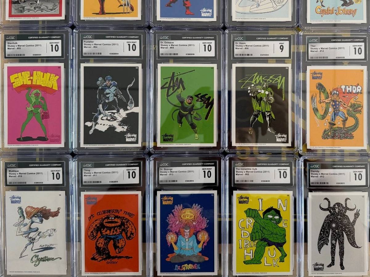 The Stüssy x Marvel Cards That Were Ahead of Their Time