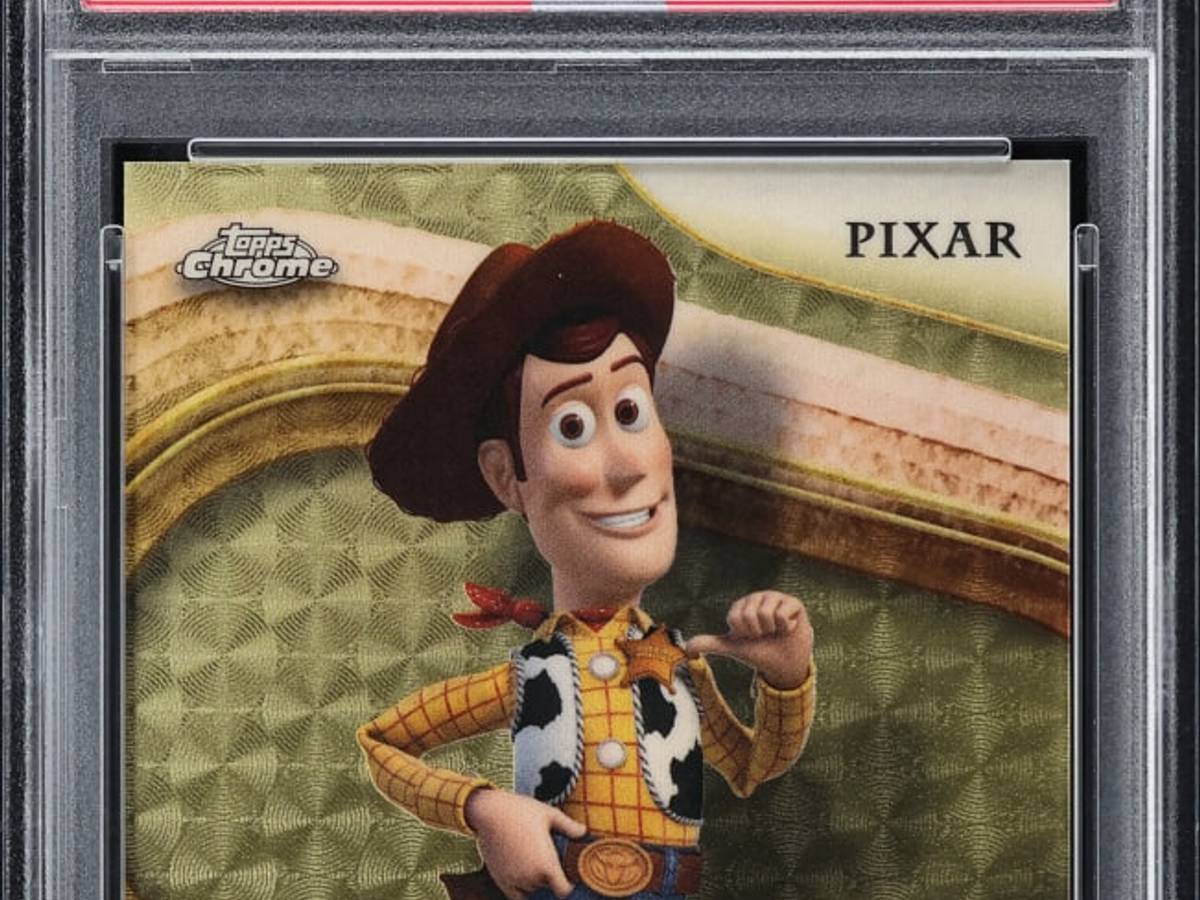 1-of-1 Woody Superfractor Breaks Toy Story Card Sales Record