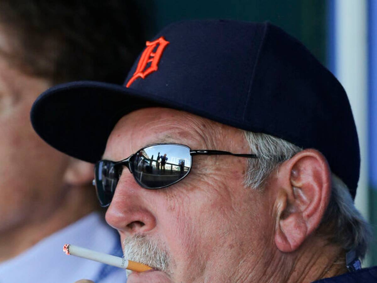 jim leyland cigarettes Detroit Tigers have their official sign of spring
