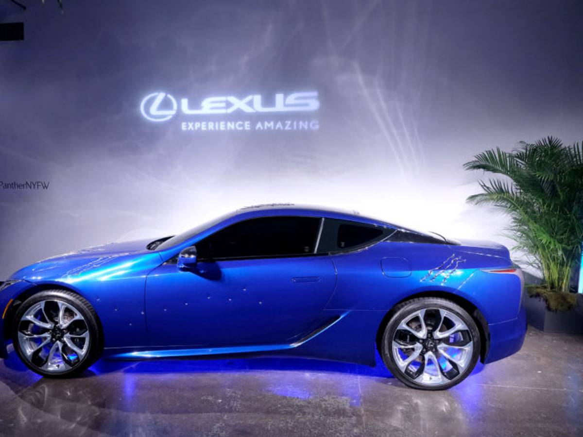 Lexus' Structural Blue is a gorgeous nightmare.