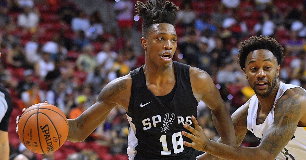 Spurs Lonnie Walker Iv Donating Hundreds Of Sneakers To Kids From
