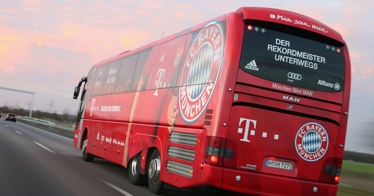 Luxus Pur: Das sind die Mannschaftsbusse der 18 ...
