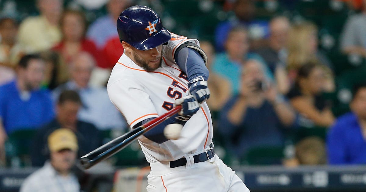 Young Astros Fan Finally Meets His Hero George Springer 12up