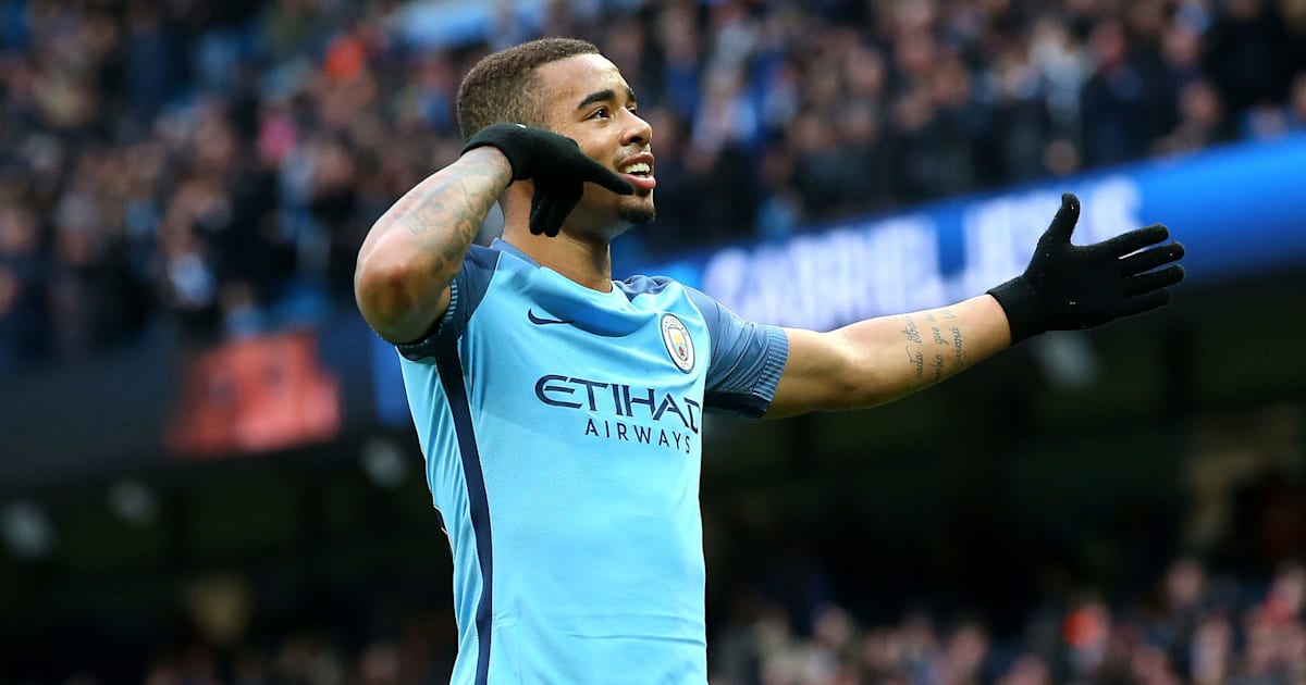 Manchester City Prodigy Gabriel Jesus Reveals Real Reason Behind Phone Goal Celebration Ht Media Manchester City Prodigy Gabriel Jesus Reveals Real Reason Behind Phone Goal Celebration Ht Media
