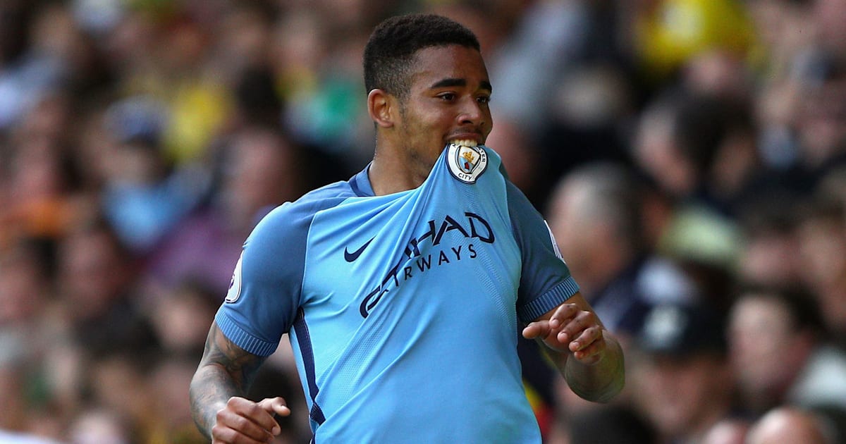 Photo Man City Striker Gabriel Jesus Shows Off Highly Detailed Tattoo Of His Idol Mother 90min