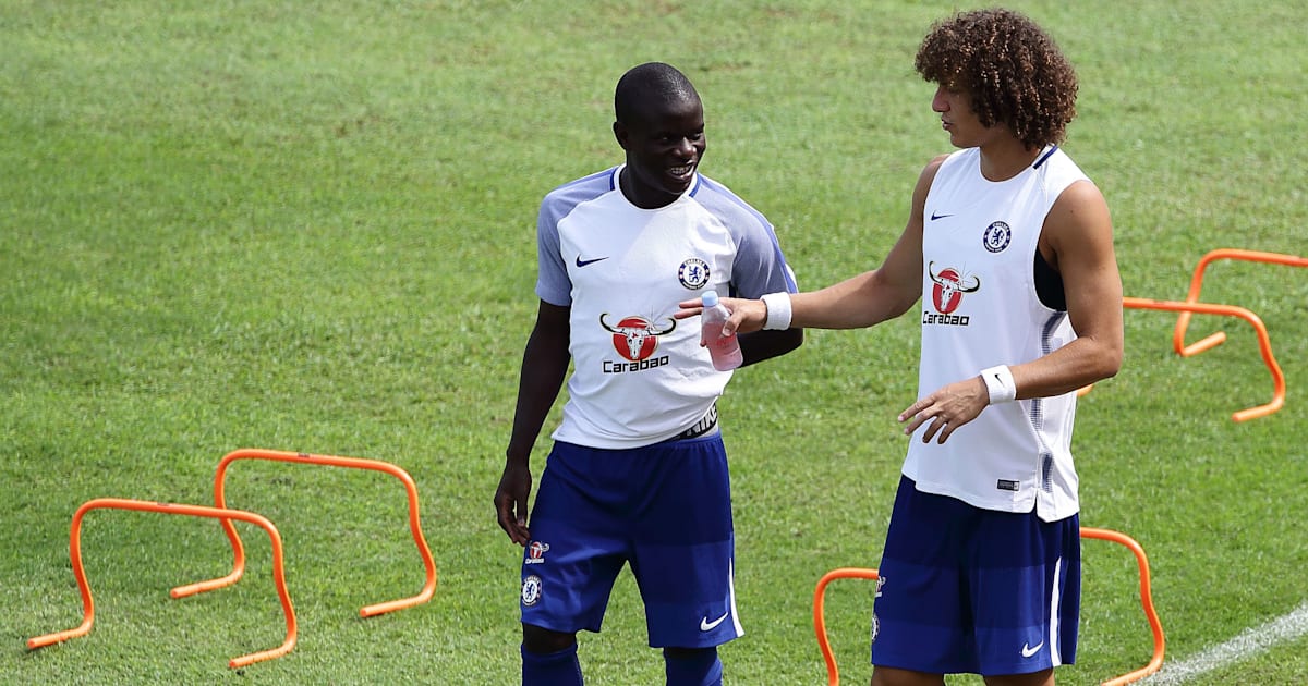 david luiz angry after chelsea teammate