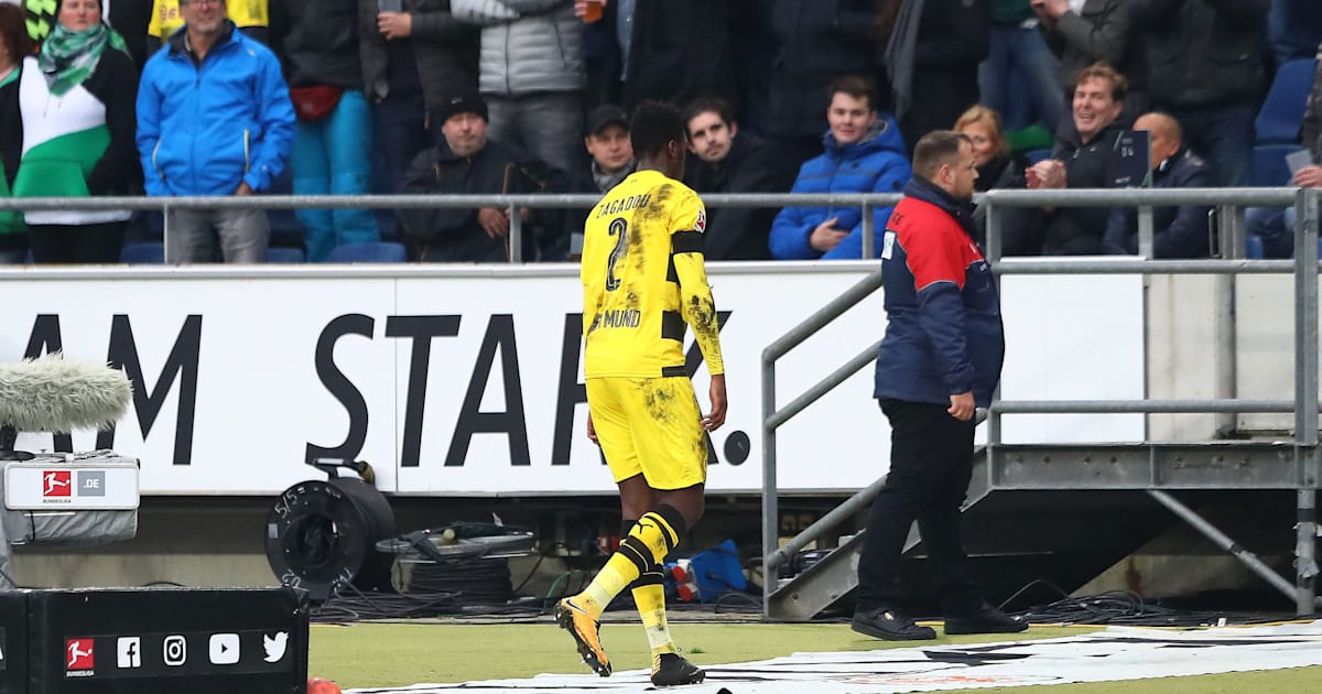 Nach Notbremse gegen Hannover: Dan-Axel Zagadou für ein ...