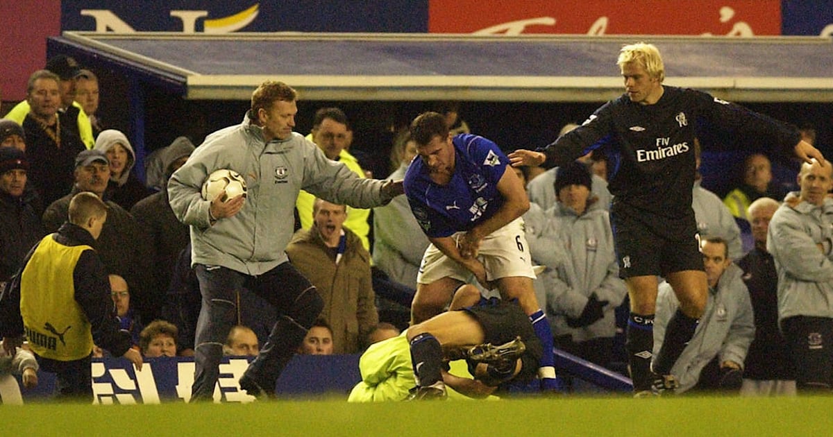 David Moyes Lends Managerial Advice To Everton Boss Unsworth Go To The Championship 90min