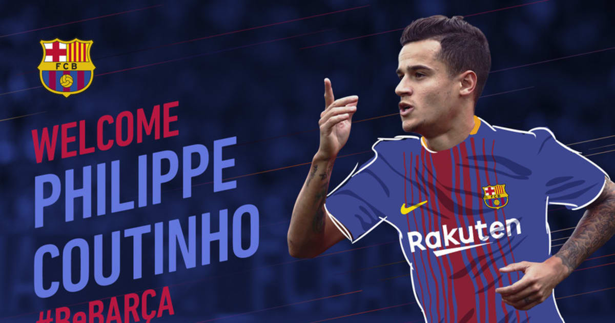 Coutinho Resmi Menjadi Pemain Barcelona | 90min
