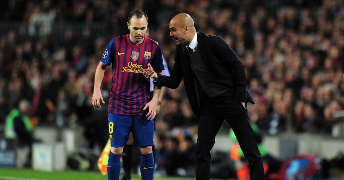Pep Guardiola Claims Watching Andres Iniesta Helped Him Understand