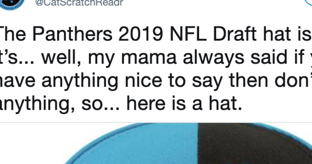 panthers draft day hat