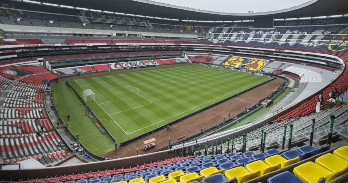 Así quedó el Estadio Azteca luego del granizo en la Ciudad ...