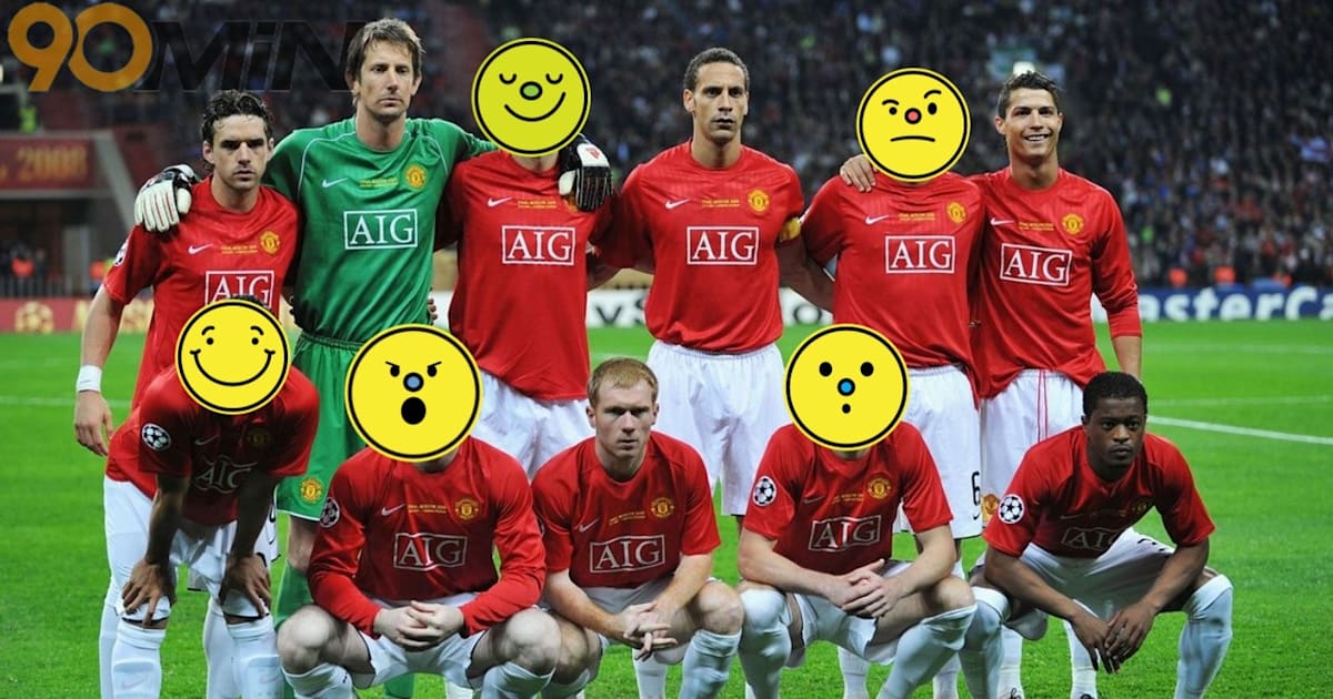 Đội hình xuất phát MU trận chung kết C1 năm 2008: Ronaldo, Evra,... | 90min