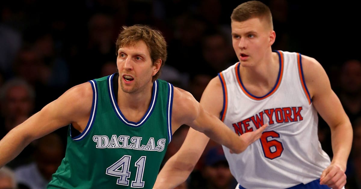 Kristaps Porzingis And Dirk Nowitzki Have Crazy Similar Stats