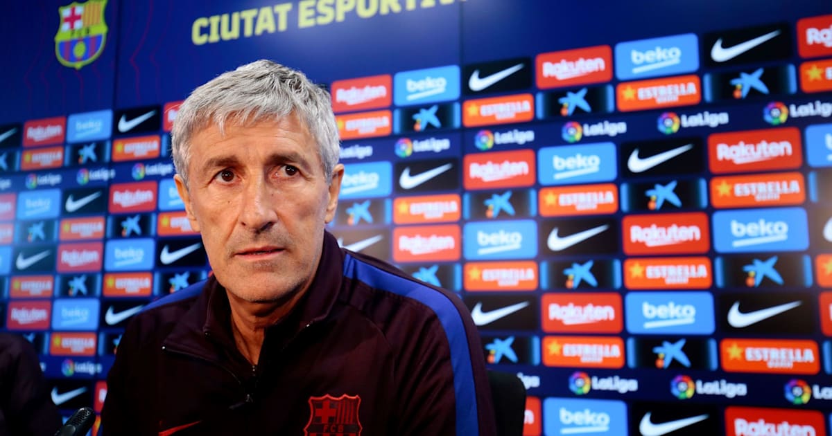 Quique Setien Insists He Still Has Control Over Barcelona ...