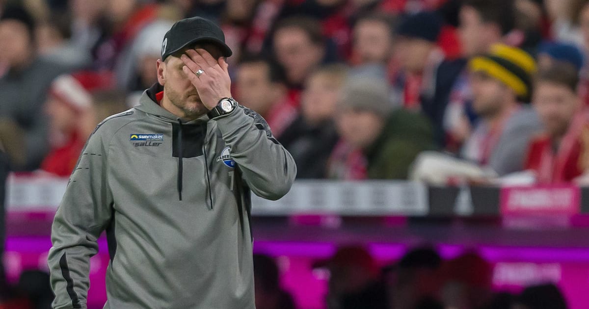 Bundesliga-Partie vor Abbruch: Paderborn-Trainer Baumgart ...