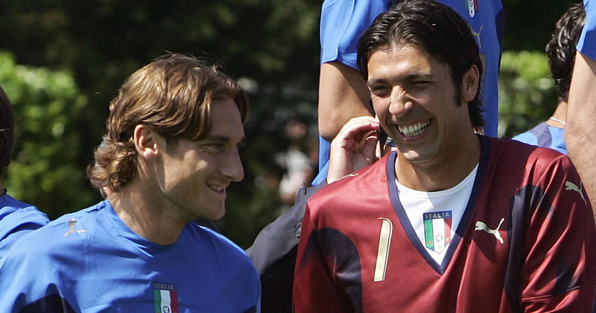 La lettera di Totti a Buffon: 