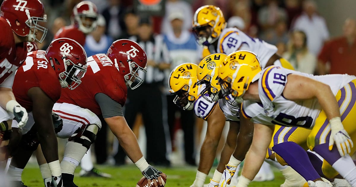 College Football Triple Pay: Alabama Crimson Tide-LSU ...