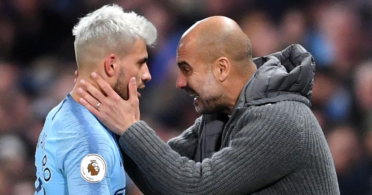 Pep Guardiola Hails Sergio Aguero S Importance To Man City As Big Game Player 90min