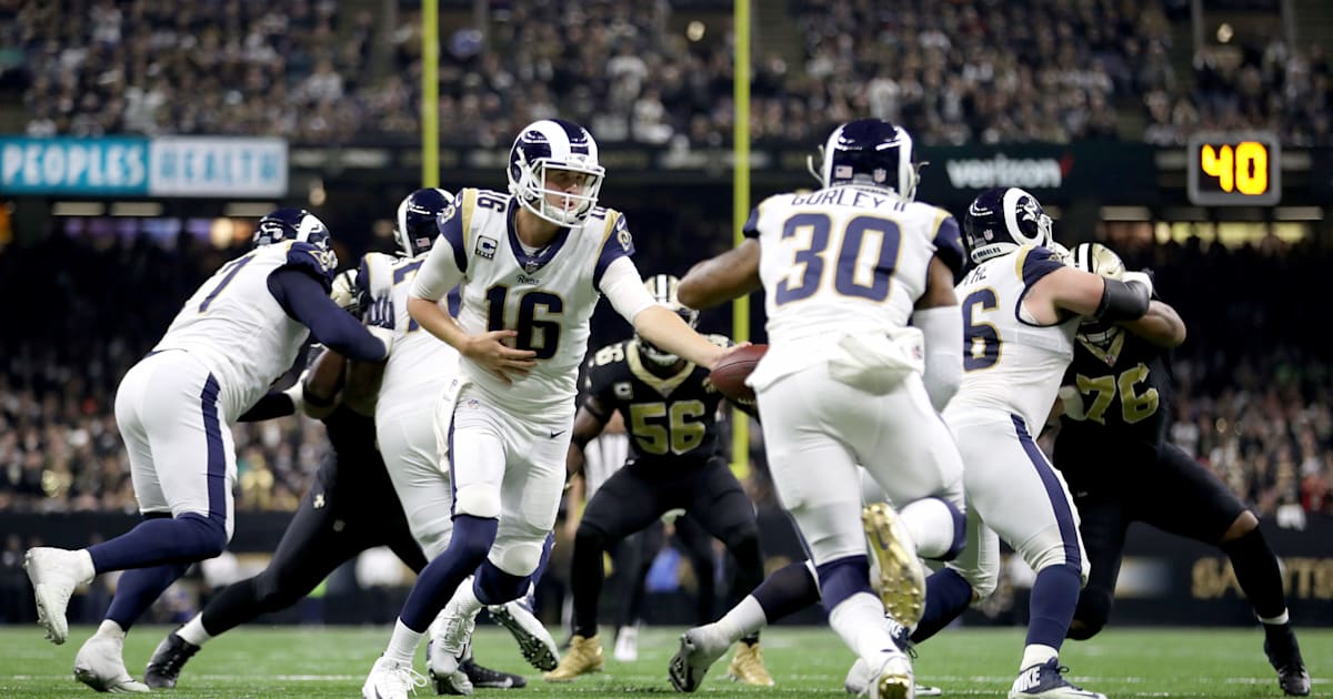 NFL Schedule Leak 2019 Saints vs Rams NFC Championship NFL Schedule Leak 2019 Saints vs Rams NFC Championship