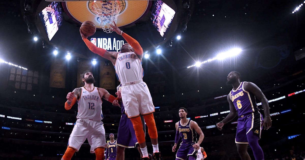 Lakers vs Thunder NBA Live Stream Reddit | 12up