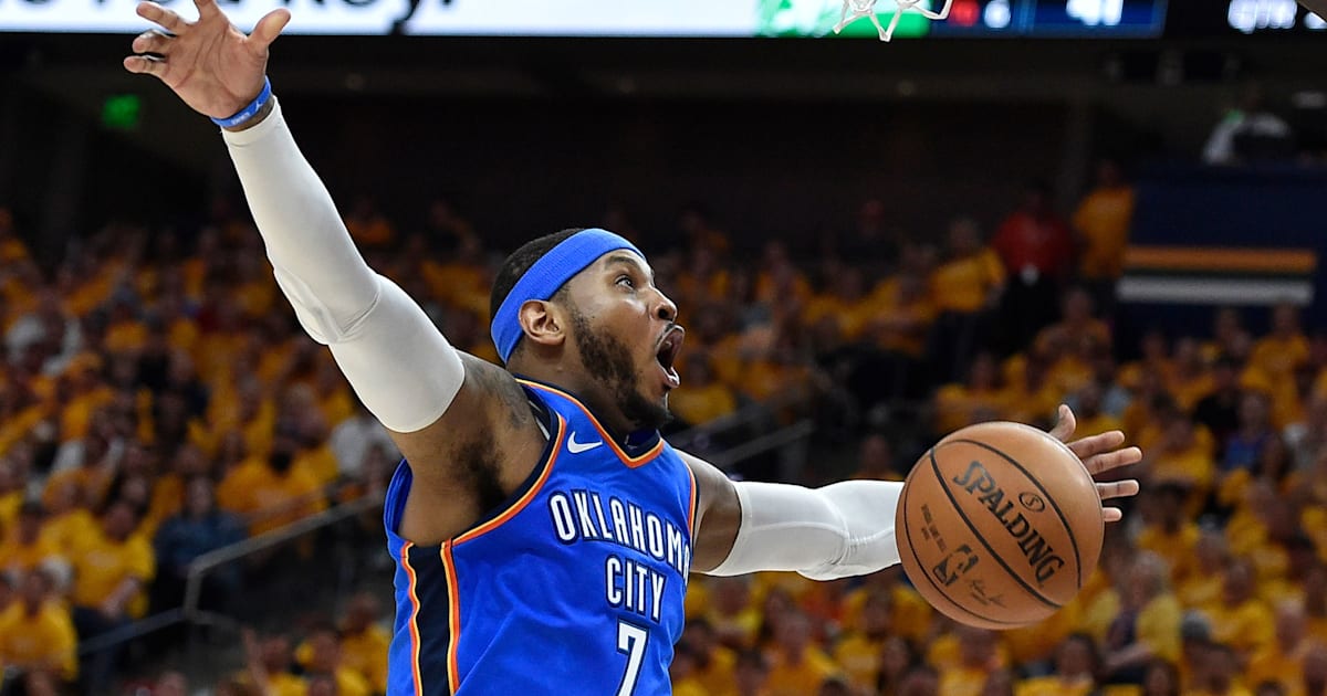 REPORT: Thunder and Hawks Talking Big Carmelo Anthony ...