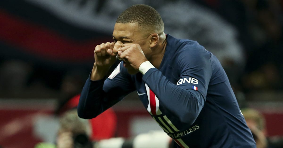 PSG : Kylian Mbappé explique sa célébration après son but ...