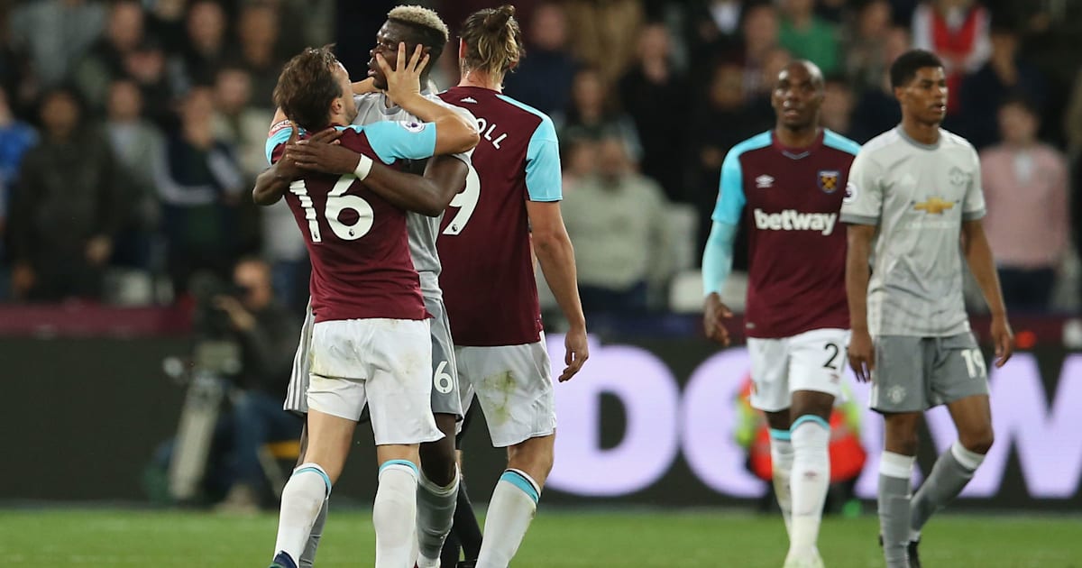 Mark Noble Responds To Paul Pogba Incident On Twitter After Pairing S Clash In Stalemate 90min