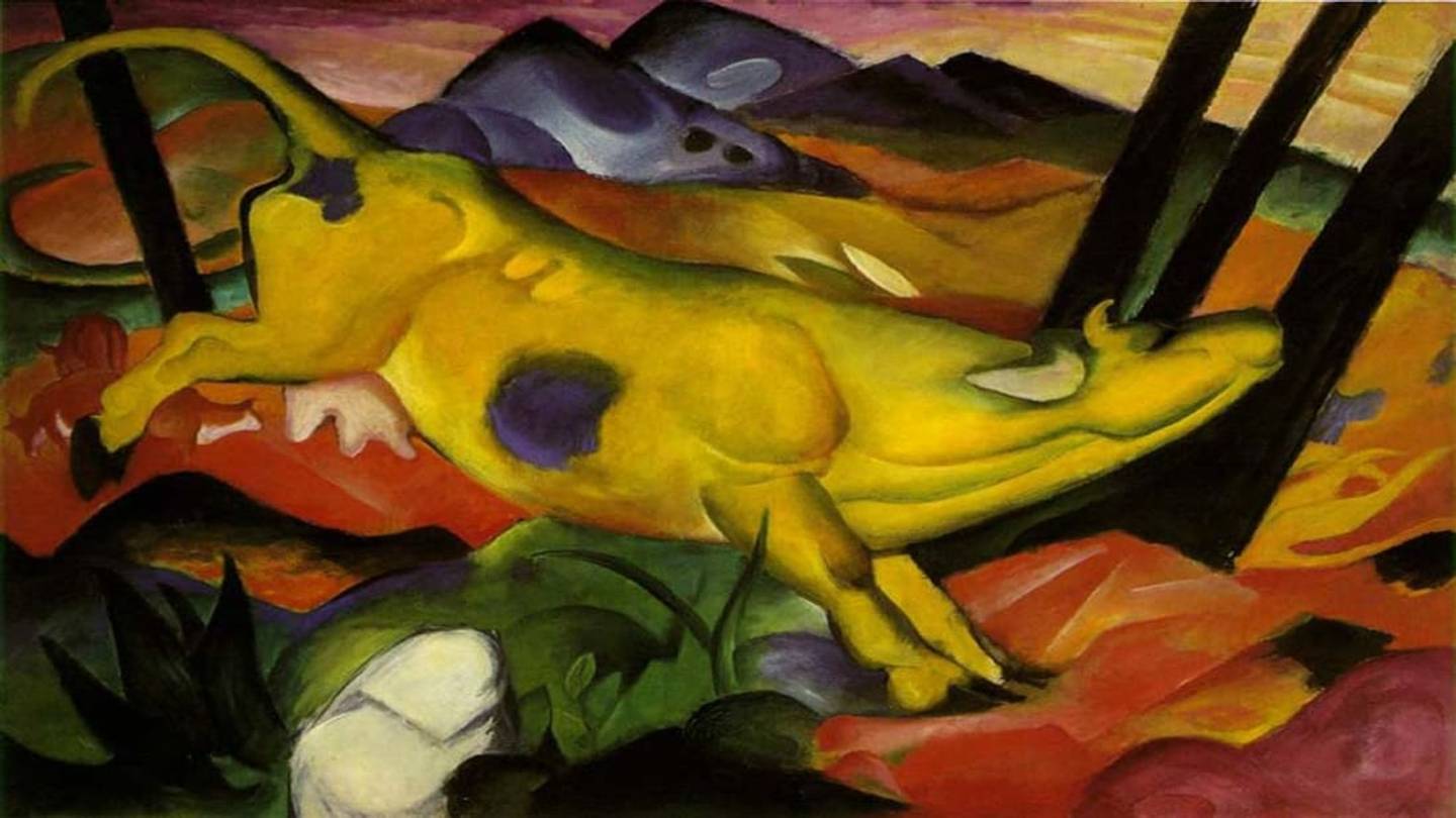 9 Things You Should Know About Franz Marc and âYellow Cowâ