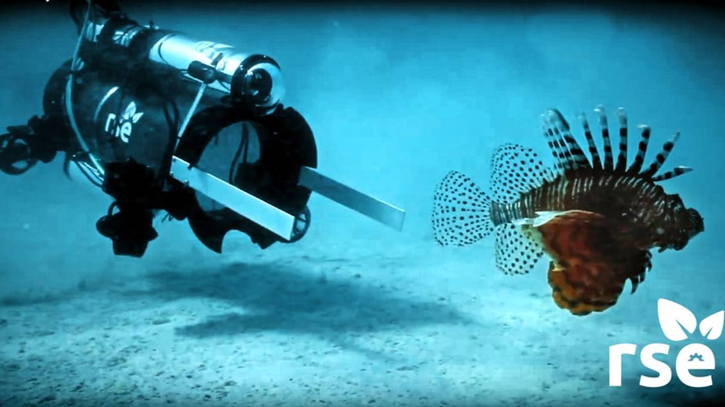 The Roomba's Creator Invented an Underwater Vacuum That Sucks Up Invasive Lionfish