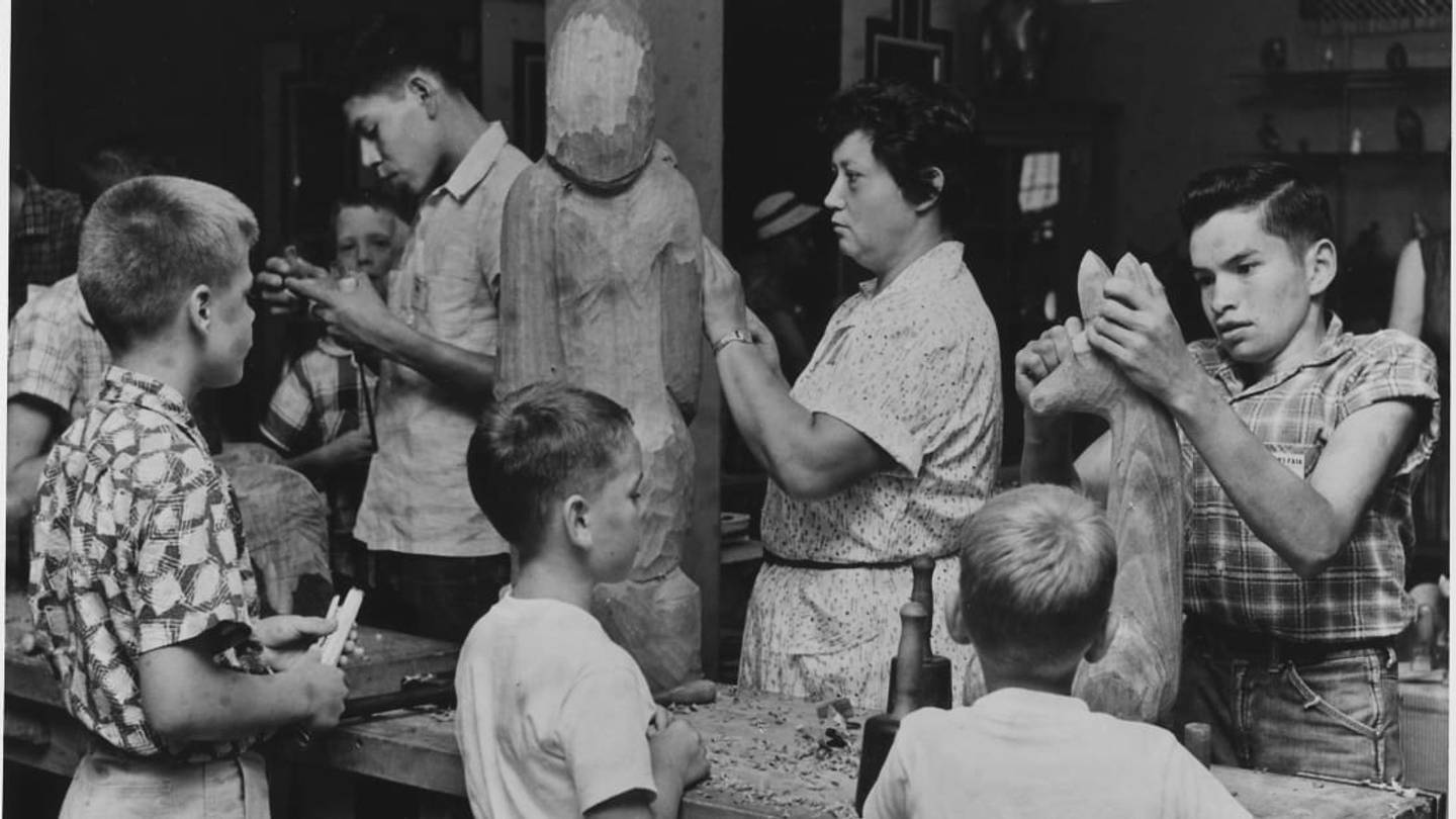 Celebrating Amanda Crowe, Famed Native American Woodcarver