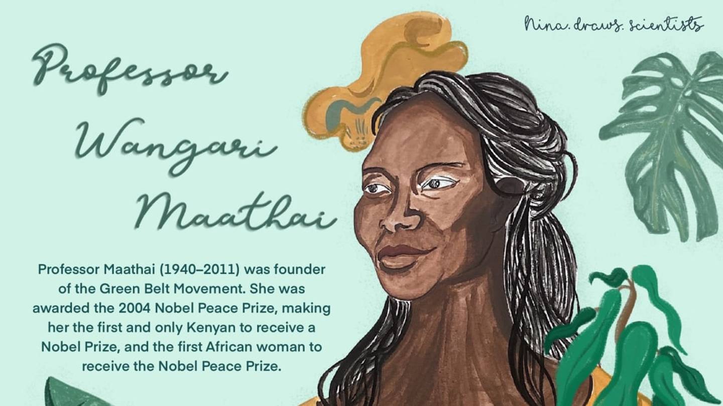 Meet Nina Chhita, the Artist Celebrating Diverse Female Scientists With Her Instagram Illustrations