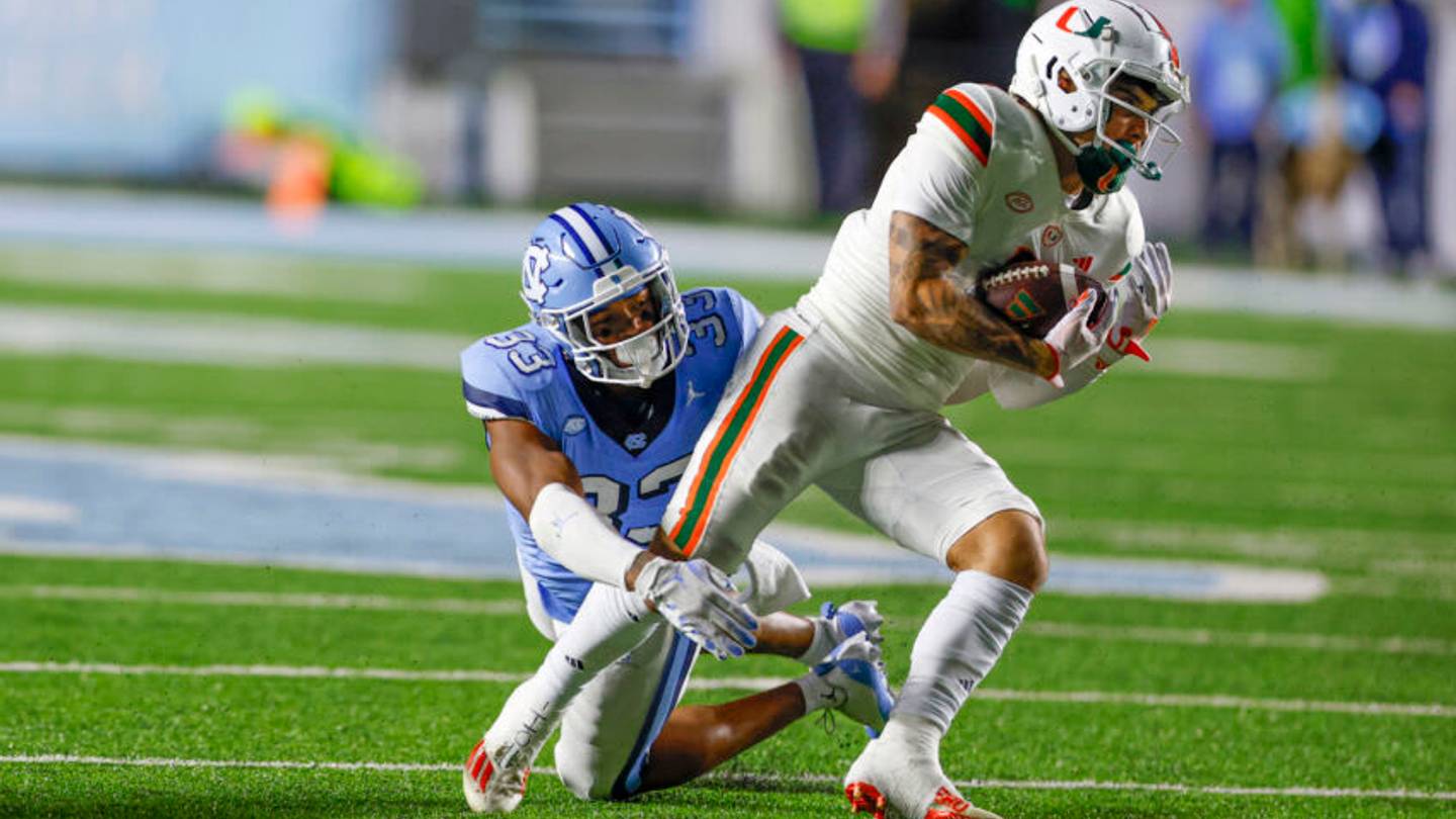 Xavier Restrepo on pace to shatter Miami football receiving records