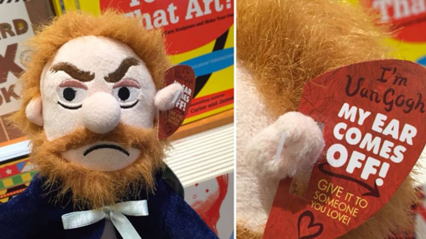 This Van Gogh Plush Doll Comes With a Detachable Ear