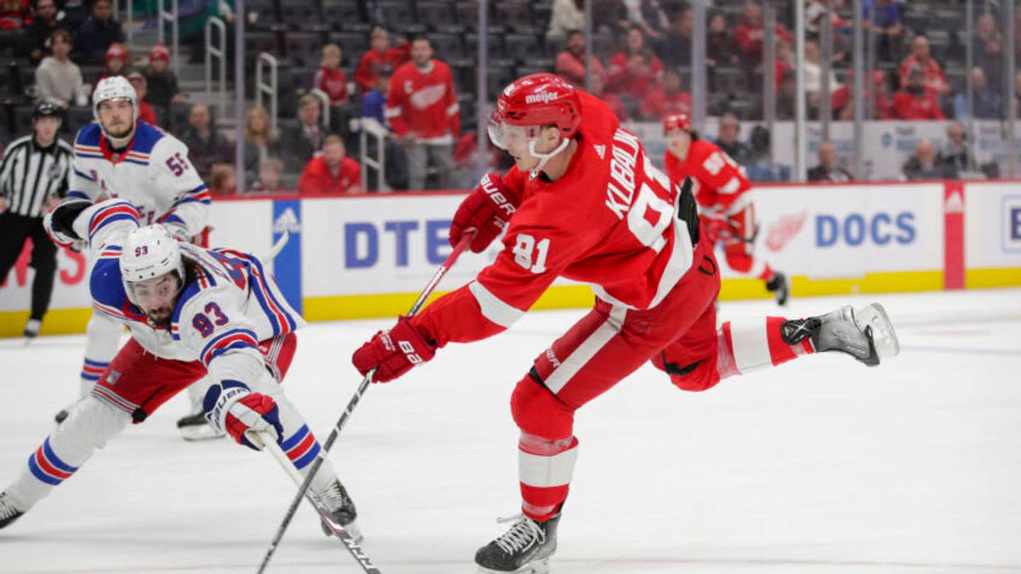 Detroit Red Wings get into playoff picture with 4-1 win over Rangers