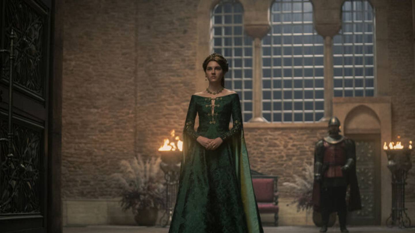 Alicent Hightower's green dress explained