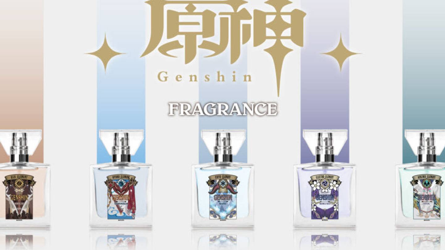 Smell like a waifu or husbando with Genshin Impact Perfume