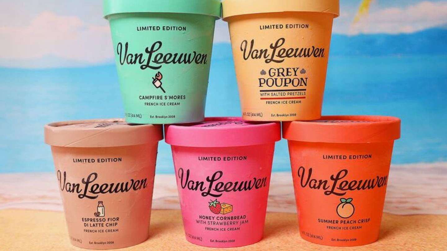 Van Leeuwen stocks Walmart's freezers with five new summer flavors