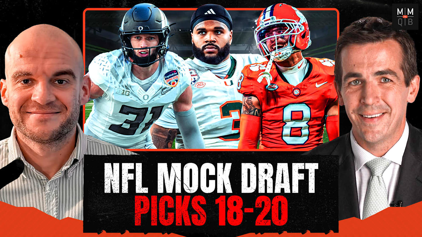 Our NFL Mock Draft Deep Dive Picks 18-20