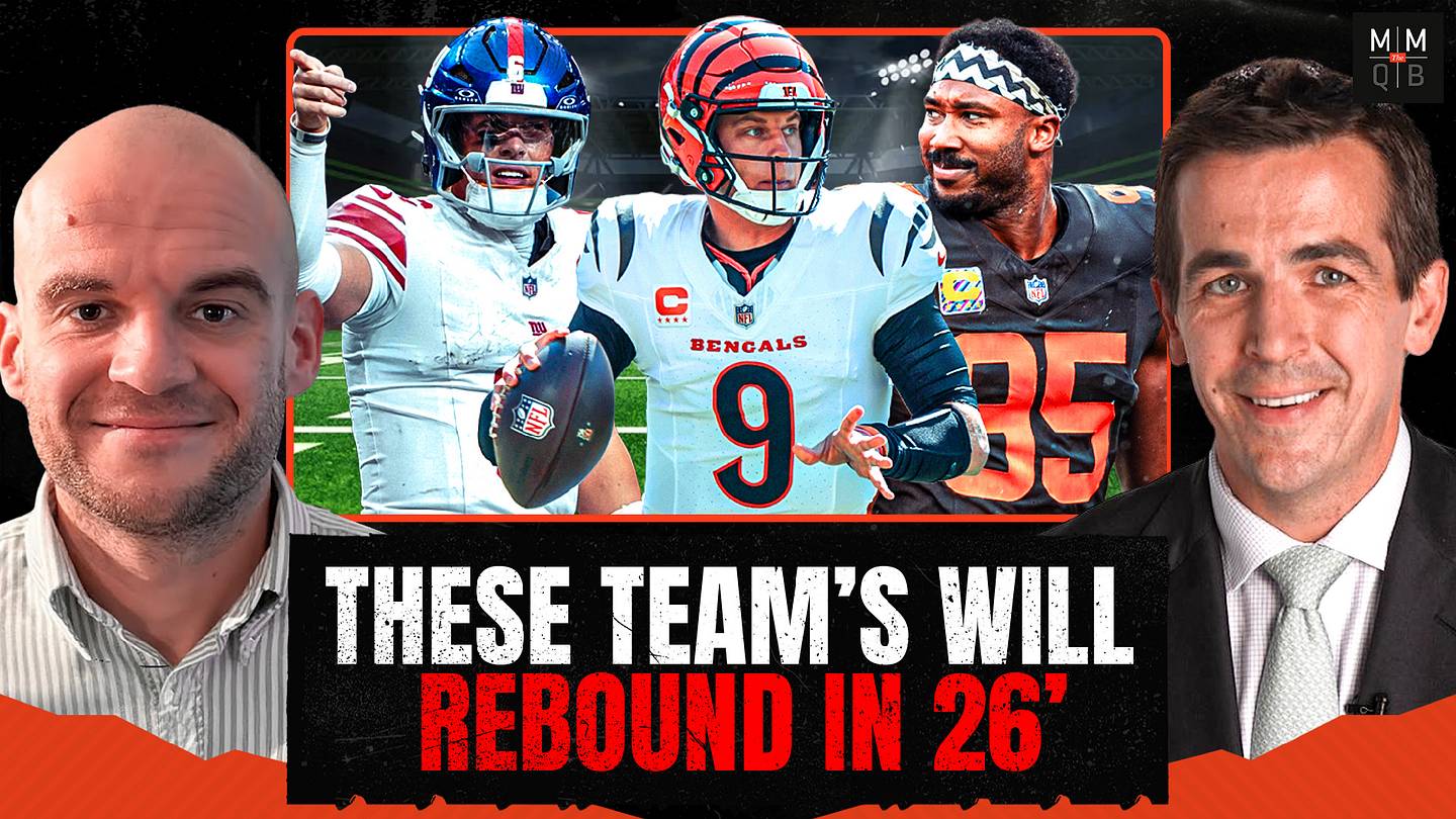 The Bengals, Giants, & Browns Will Rebound in 2026