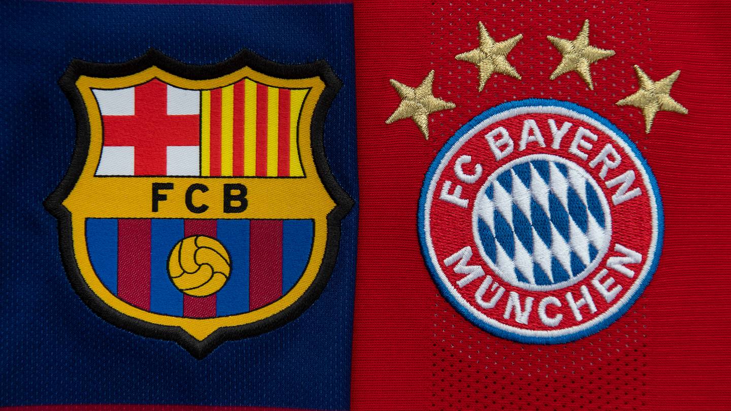 football barcelona vs bayern munich tv