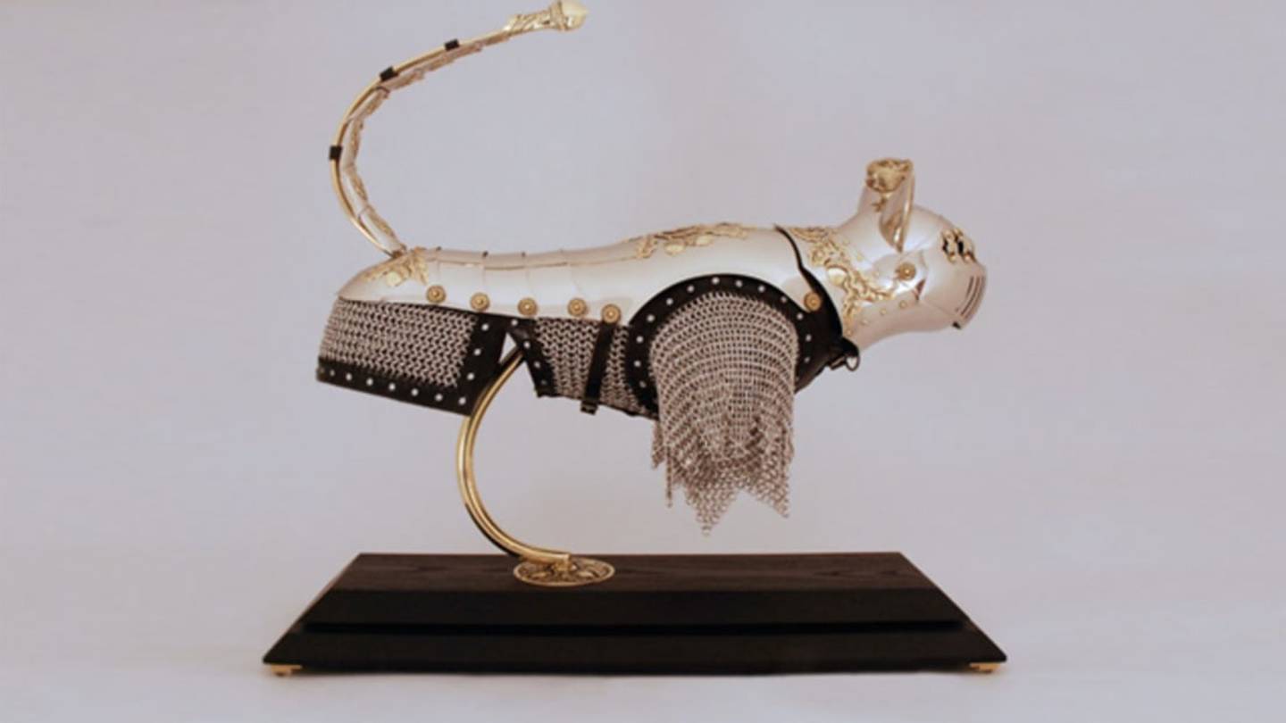 Protect Your Cat With a Suit of Armor