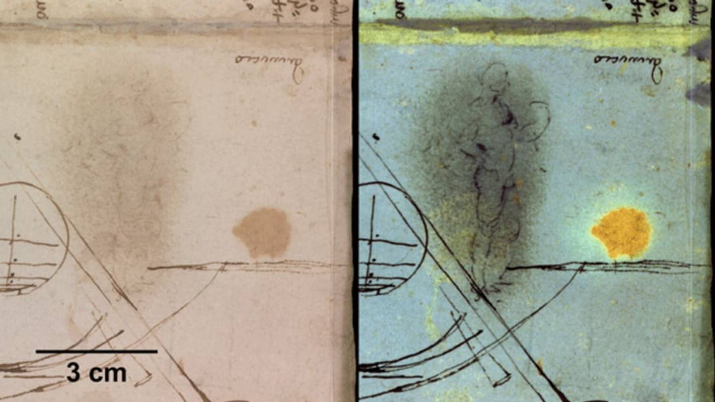 An Erased Nude Was Discovered in Leonardo da Vinciâs Notebook