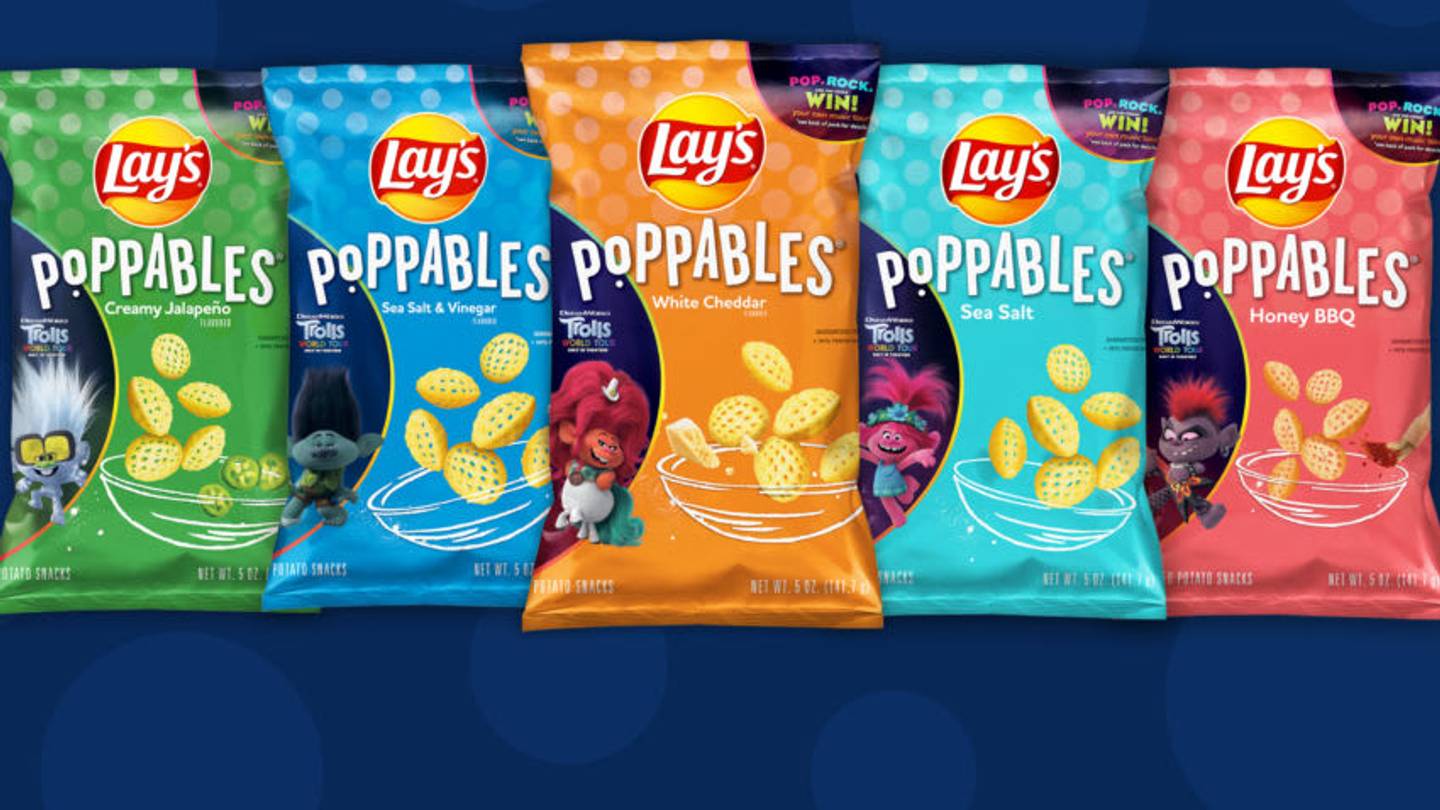 Lay Poppables Ranch Get Poppy! Lay’s Poppables embrace happy with Trolls World Tour ...